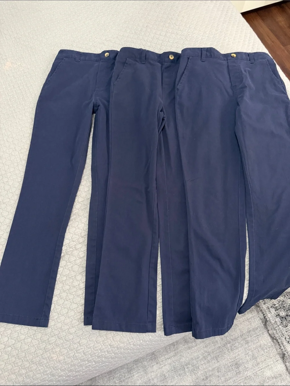 Girls’ Pull-On Straight Fit Stretch Twill Pant (3 Pack). French Toast